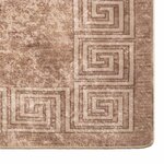 vidaXL Coureur de Tapis MARSA Blanc 80 x 350 cm Polyester et PVC