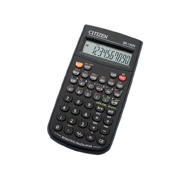 Calculatrice de table scientifique SR-135N noir CITIZEN