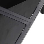 vidaXL Ensemble de salle à manger pour jardin 4 Pièces Marron polyrotin