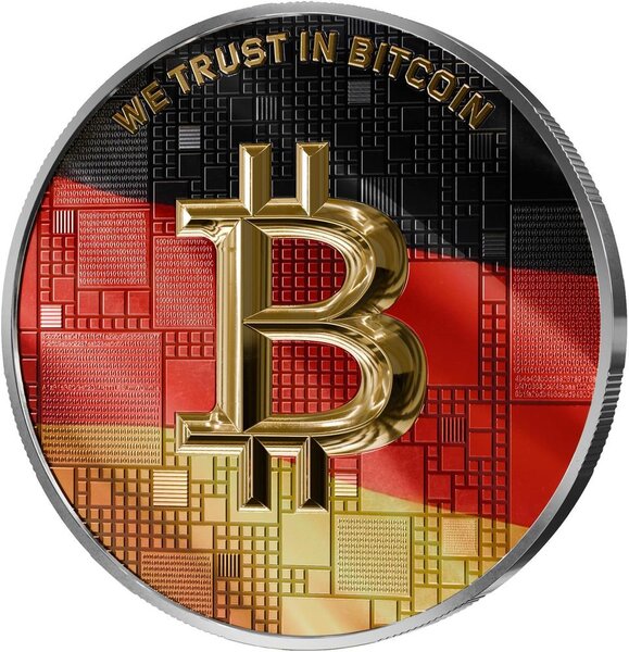 Monnaie GERMANY Bitcoin Nations Satoshi Medaille Argent 2026