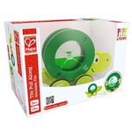 Hape jouet à tirer tito vert e0354