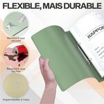 ACROPAQ -  8 x Classeur A4 - Avec 2 Anneaux 30mm  Jusqu'à 200 feuilles  Dos de 3 5 cm  Terre