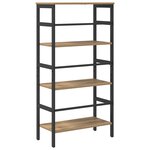 vidaXL Étagère Chêne artisanal 60 x 29 5 x 115 cm Bois d'ingénierie