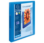 12 Classeurs 4 anneaux 30mm PP chromaline 10/10e Krea Cover - A4 maxi couleurs aléatoires EXACOMPTA