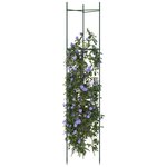 vidaXL Cages à tomates 8 Pièces 154 cm acier et PP