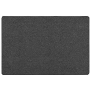 vidaXL Tapis Couloir Gris foncé 100 x 150 cm 100  Polypropylène