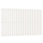 vidaXL Tête de lit murale Blanc 147x3x90 cm Bois massif de pin