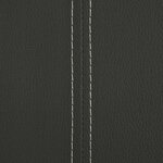 vidaXL Chaises à manger cantilever lot de 4 gris similicuir