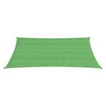 vidaXL Voile d'ombrage 160 g/m² Vert clair 2 5x4 m PEHD