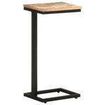 vidaXL Tables d'appoint 2 Pièces 31 5x24 5x64 5 cm Bois de récupération