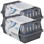 Lafita Absorbeurs d'humidité avec sacs de recharge 2 Pièces 900 g