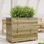vidaXL Jardinière 90x40x72 5 cm bois de pin imprégné