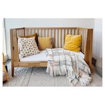 Lit bébé Alva en bois laqué