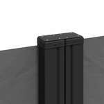 vidaXL Auvent latéral rétractable anthracite 200x600 cm