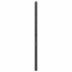 vidaXL Tête de lit Gris 166x4x100 cm Bois massif de pin