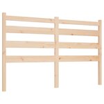 vidaXL Tête de lit 126x4x100 cm Bois massif de pin