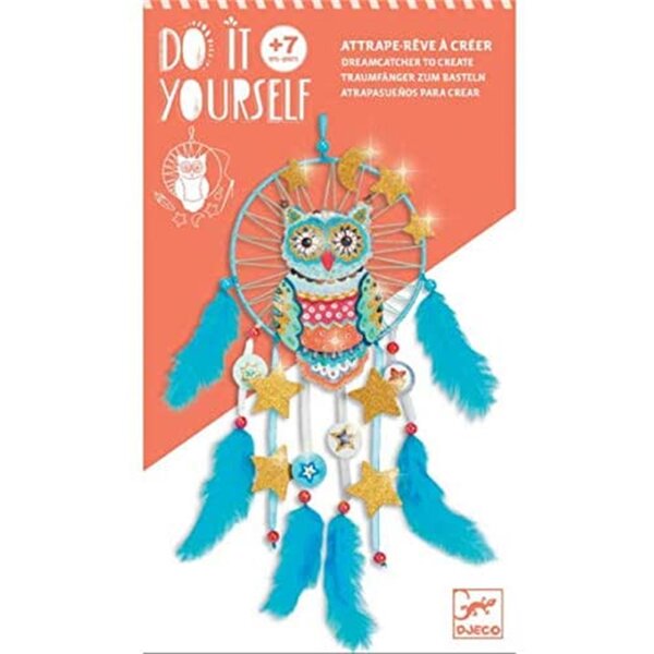 Djeco DJ07961 - Attrape rêve golden chouette