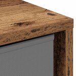 vidaXL Buffet avec tiroir Bois ancien 30 5 x 27 x 84 5 cm