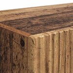 vidaXL Meuble TV mural Bois Ancien 60 x 31 x 29.5 cm Bois d'ingénierie