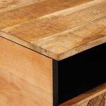 vidaXL Table basse Marron 80 x 54 x 40 cm Bois de mangue massif