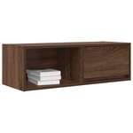 vidaXL Meuble TV 2 Pièces chêne marron 80x31x25 5 cm bois d'ingénierie