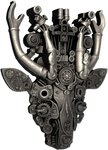 Pièce de monnaie en Argent 2000 Francs g 62.2 (2 oz) Millésime 2026 Steampunk Allegiance MECH ANTLERS