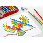 Etui de 12 Crayons de Couleur Triangulaires Assorti FABER-CASTELL