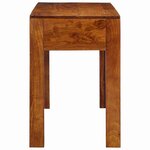 vidaXL Bureau avec tiroir Marron 110 x 50 x 73 cm Bois d'acacia massif
