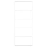 vidaXL Porte-serviettes Blanc 45x10x115 cm Acier