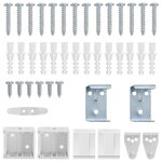 vidaXL Store Vénitien Réglable Blanc 213 x 160 cm PVC