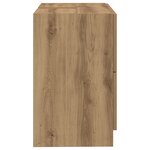 vidaXL Meuble sous lavabo en chêne artisanal 78x37x59 cm en bois reconstitué