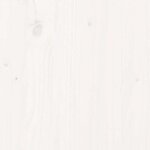 vidaXL Cadre de lit extra long sans matelas 90x210 cm bois massif