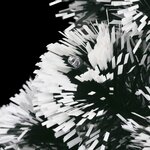 Vidaxl arbre de noël artificiel et support/led 180 cm fibre optique