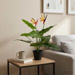 vidaXL Plante Strelitzia artificielle Vert 65 x 13 x 55 cm