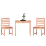 vidaXL Ensemble de bistrot de jardin 3 Pièces bois massif Douglas