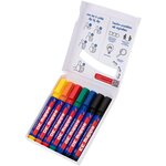 Kit chevalet colOré Etui de 7 Assortis 1 5-3 mm EDDING