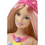 Barbie poupée sirène avec lumières arc-en-ciel dhc40