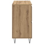 vidaXL Buffets 2 Pièces chêne artisanal