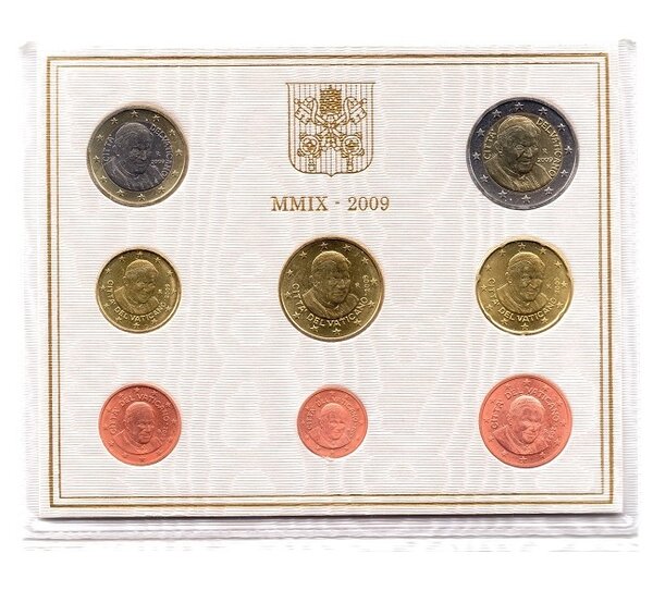 Coffret série euro BU Vatican 2009