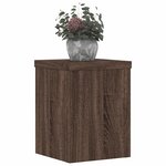 vidaXL Supports pour plantes 2 Pièces chêne marron bois d'ingénierie
