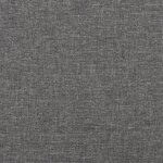vidaXL Canapé-lit à 2 places Gris clair Tissu