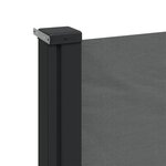 vidaXL Auvent latéral rétractable anthracite 180x500 cm