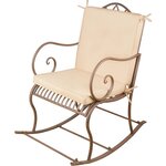 Coussin pour rockingchair de jardin