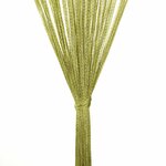 vidaXL Rideau en fils 2 Pièces 140 x 250 cm Vert