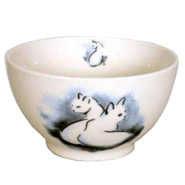 Bol en céramique chats en ombre