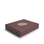 Coffret numismatique VOLTERRA UNO de luxe - pour 35 pièces jusqu'à 26 mm en capsules