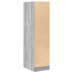 vidaXL Armoire apothicaire sonoma gris 30x41x118 cm bois d'ingénierie