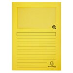 Paquet De 25 Chemises À Fenêtre Forever 130g/m2 - Coloris Pastel Assortis - 22x31cm - Couleurs Assorties - X 16 - Exacompta