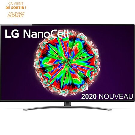 Lg nanocell nano81 49nano816na tv 124 5 cm (49") 4k ultra hd smart tv wifi noir