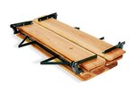 Ensemble Table et bancs avec dossier  Sepp L 110 x P 35 x H 59